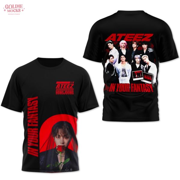 Ateez In Your Fantasy Tour All Teams T-Shirt