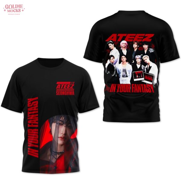 Ateez In Your Fantasy Tour All Teams T-Shirt