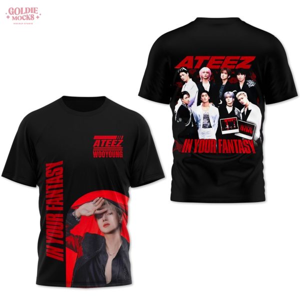 Ateez In Your Fantasy Tour All Teams T-Shirt
