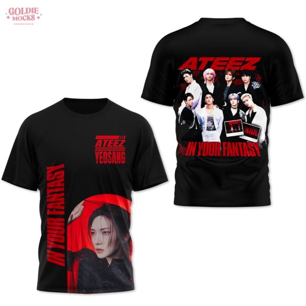 Ateez In Your Fantasy Tour All Teams T-Shirt