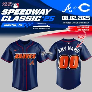 Atlanta Braves Speedway Classic 2025 Special Jersey