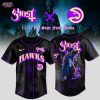 NC State x Ghost Band World Tour 2025 Black Baseball Jersey