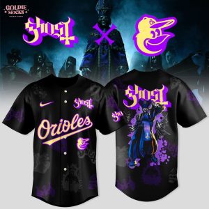 Baltimore Orioles x Ghost Band World Tour 2025 Limited Jersey