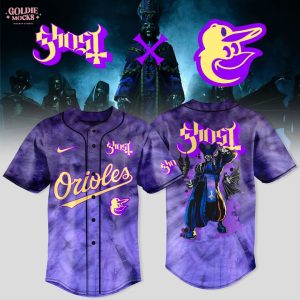 Baltimore Orioles x Ghost Band World Tour 2025 Limited Jersey