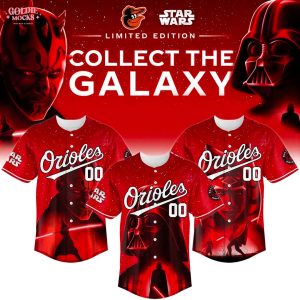 Baltimore Orioles x Star Wars Collections 2025 Jersey