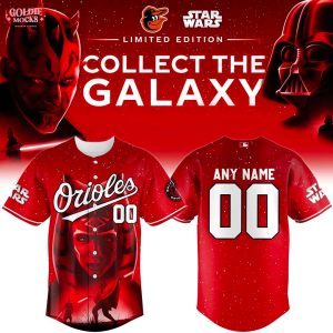 Baltimore Orioles x Star Wars Collections 2025 Jersey