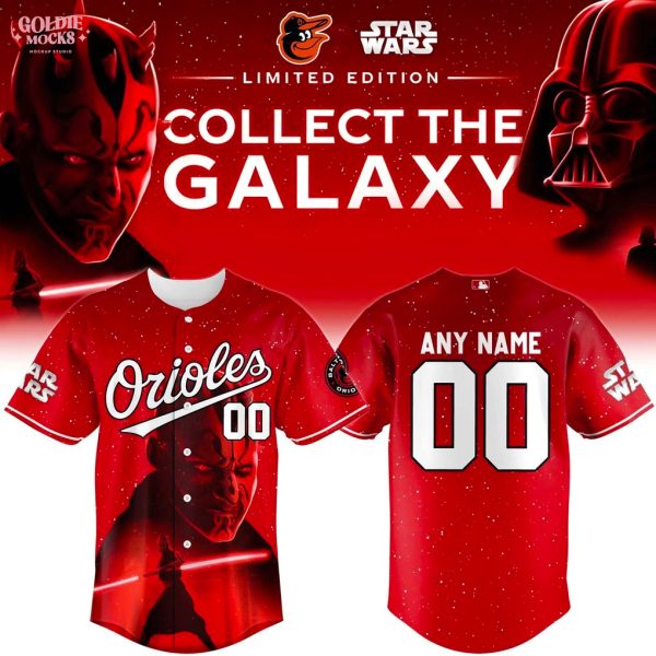 Baltimore Orioles x Star Wars Collections 2025 Jersey
