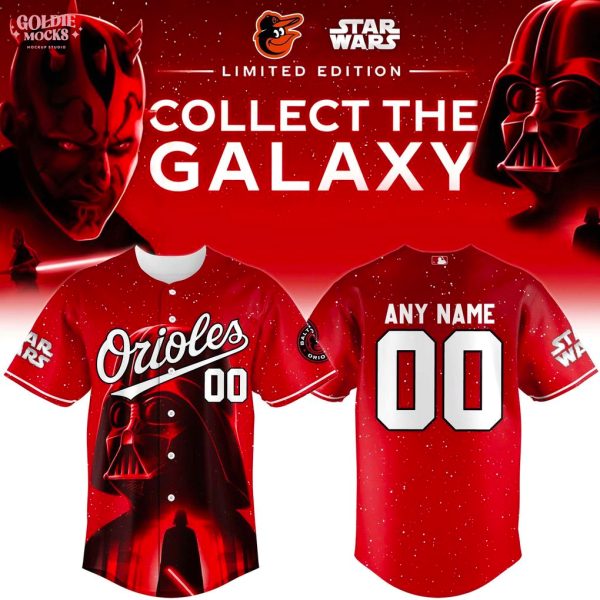 Baltimore Orioles x Star Wars Collections 2025 Jersey