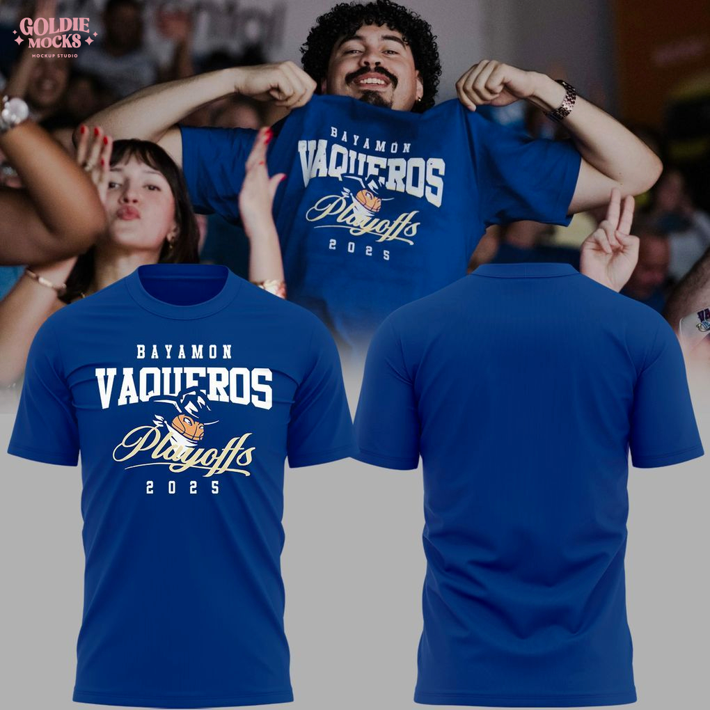 Bayamon Vaqueros Playoff 2025 T-Shirt Bayamon Vaqueros Playoff 2025 T-Shirt