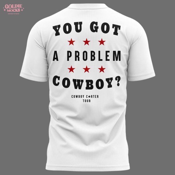 Beyonce x Houston Tour 2025 White T-Shirt