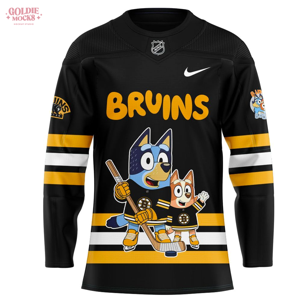 Boston Bruins Bluey And Bingo 2025 Hockey Jersey Boston Bruins Bluey And Bingo 2025 Hockey Jersey