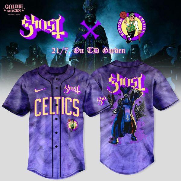 Boston Celtics x Ghost Band World Tour 2025 Limited Jersey