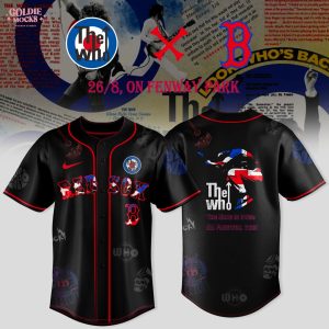 Boston Red Sox MLB x The Who NA Farewell Tour 2025 Jersey