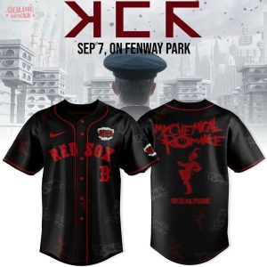 Boston Red Sox x Long Live The Black Parade My Chemical Romance MCR Tour 2025 Jersey