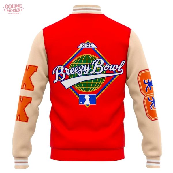 Breezy Bowl XX World Tour Chris Brown Red Limited Jacket