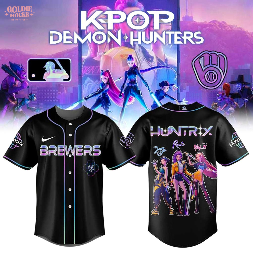 Brewers x Kpop Demon Hunters Jersey Brewers x Kpop Demon Hunters Jersey