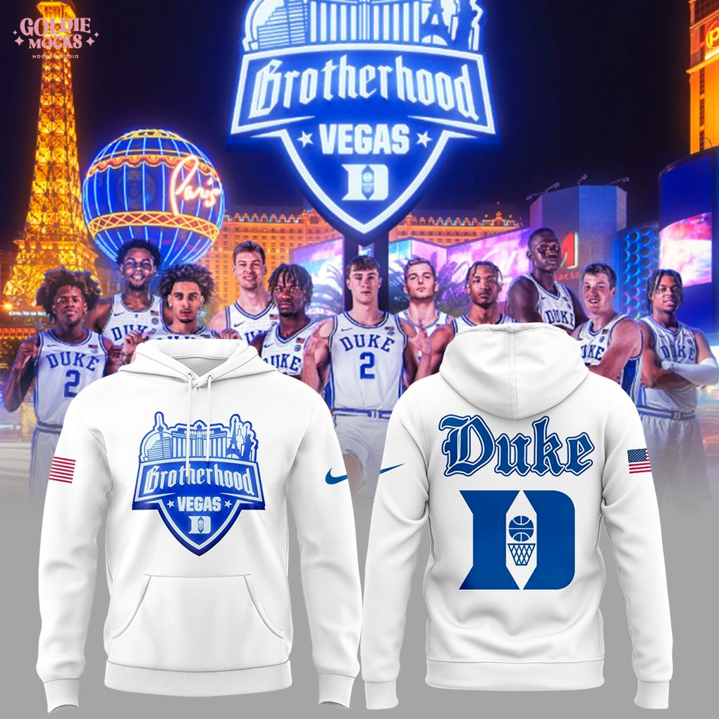 Brotherhood Vegas Duke Blue Devils T-Shirt Brotherhood Vegas Duke Blue Devils T-Shirt