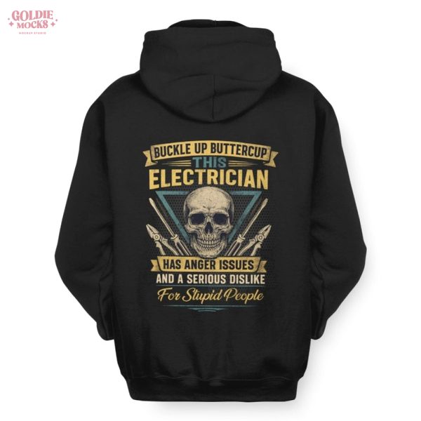 Buckle Up Buttercup Electrician Shirt