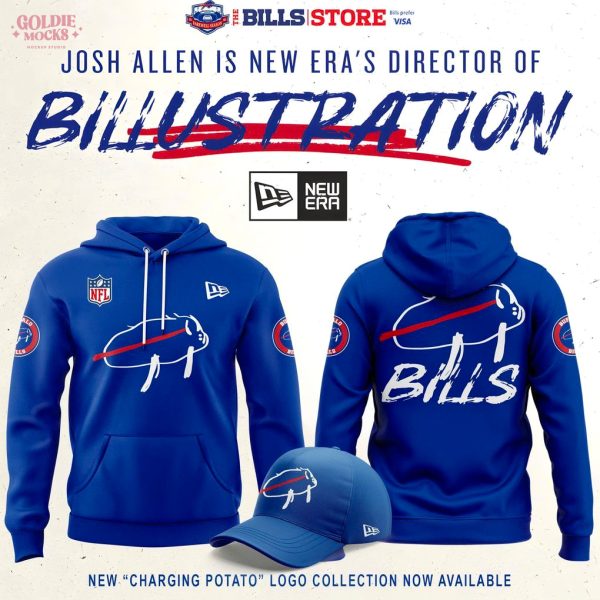 Buffalo Bills Josh Allen New Era 2025 T-Shirt