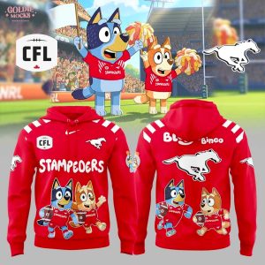 Calgary Stampeders x Bluey and Bingo Limited Hoodie