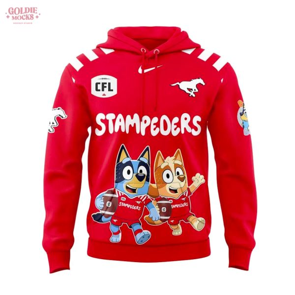Calgary Stampeders x Bluey and Bingo Limited Hoodie