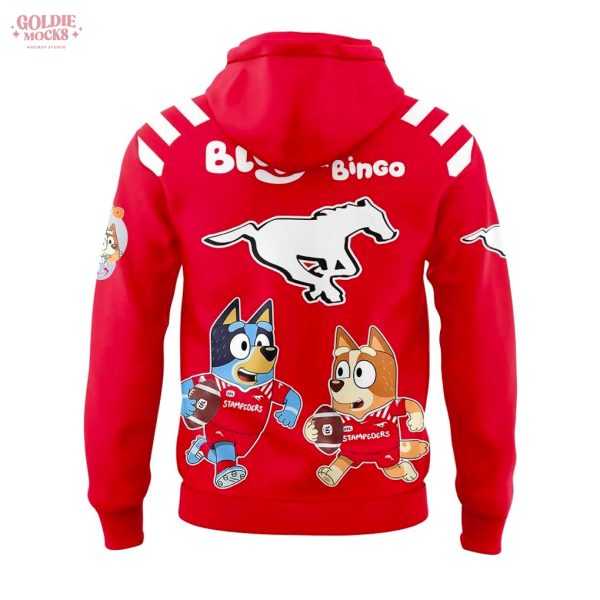 Calgary Stampeders x Bluey and Bingo Limited Hoodie