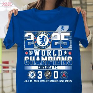Chelsea 2025 Fifa Cup World Champions Shirt