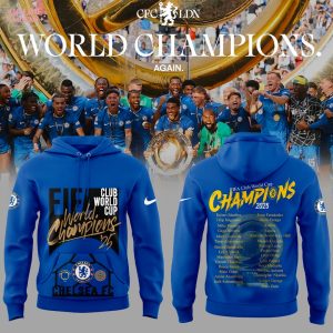 Chelsea FC 2025 FIFA Club World Cup Champions For Fans Hoodie