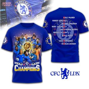 Chelsea FC Cup 2025 World Champions Limited T-Shirt