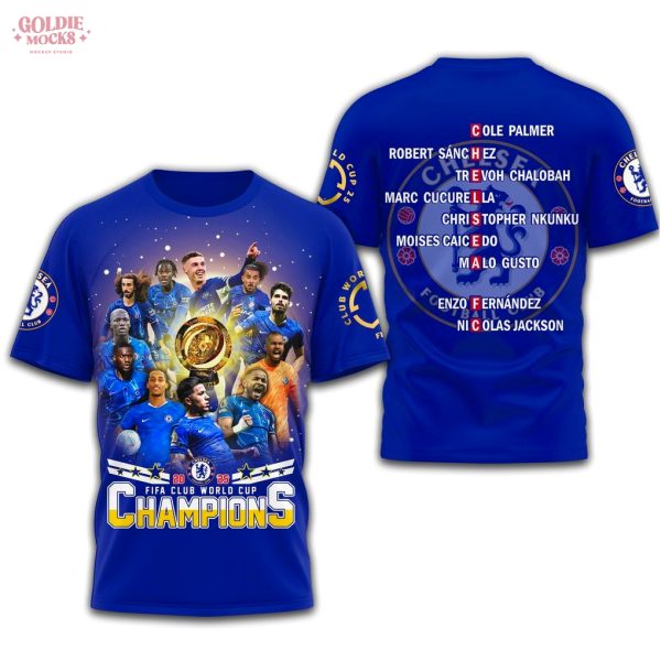 Chelsea FC Cup 2025 World Champions Limited T-Shirt