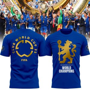 Chelsea FC Cup 2025 World Champions T-Shirt