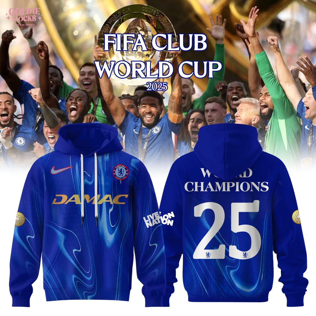 Chelsea FIFA Club World Cup Champions 2025 Special Edition Hoodie Chelsea FIFA Club World Cup Champions 2025 Special Edition Hoodie