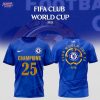 Chelsea – FIFA Club World Cup Champions 2025 Black T-Shirt
