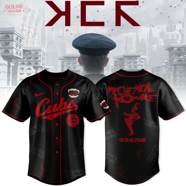 Chicago Cubs x Long Live The Black Parade My Chemical Romance MCR Tour 2025 Jersey