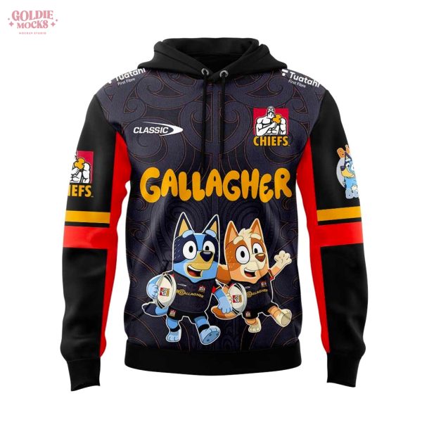 Chiefs 2025 Bluey and Bingo Hoodie