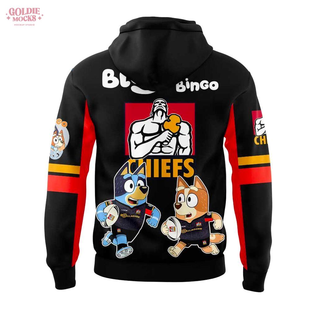 Chiefs 2025 Bluey and Bingo Hoodie Chiefs 2025 Bluey and Bingo Hoodie
