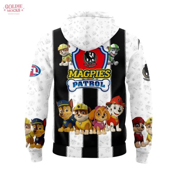 Collingwood Magpies Paw Patrol Hoodie