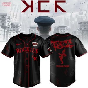 Colorado Rockies x Long Live The Black Parade My Chemical Romance MCR Tour 2025 Jersey