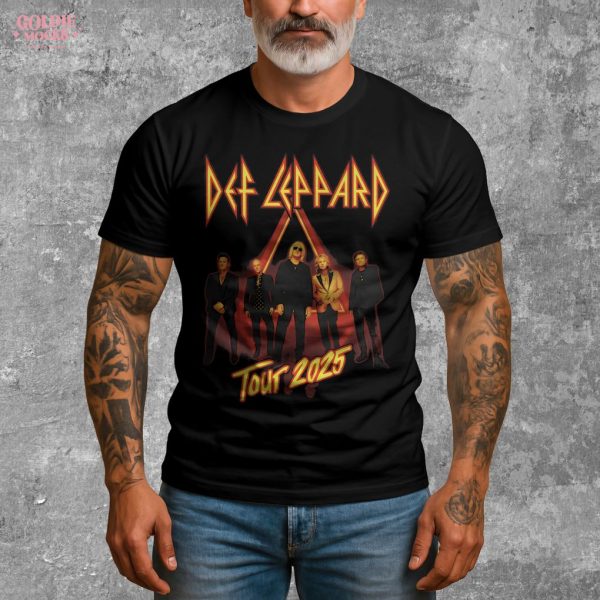 Def Leppard Tour 2025 T-Shirt