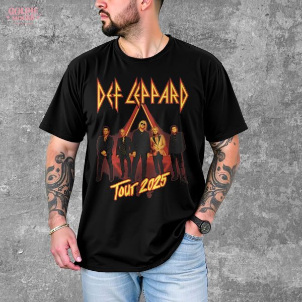 Def Leppard Tour 2025 T-Shirt