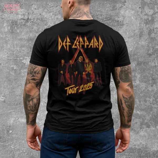 Def Leppard Tour 2025 T-Shirt