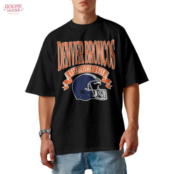 Denver Broncos Football Vintage Style Established 1959 Shirt