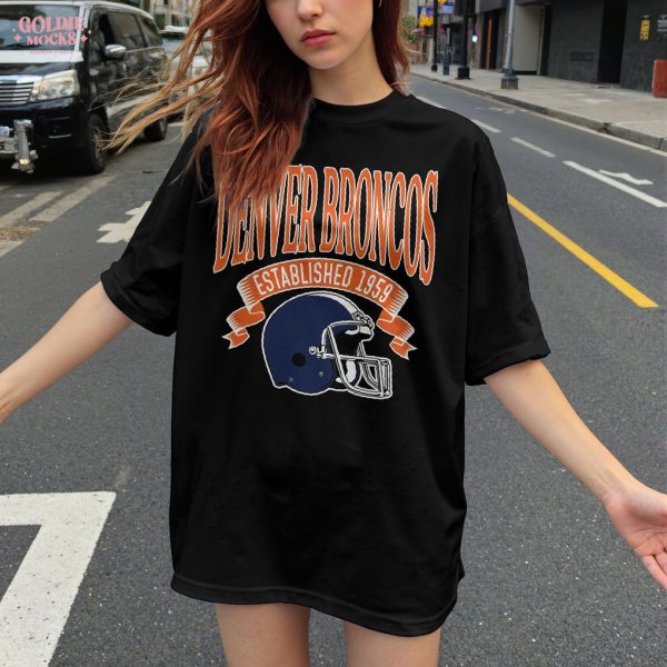 Denver Broncos Football Vintage Style Established 1959 Shirt