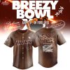 New Orleans Saints x Breezy Bowl XX Tour 2025 Brown Black Jersey