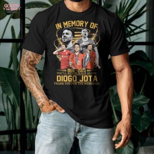 Diogo Jota 1996-2025 Memorial T-Shirt – You’ll Never Walk Alone
