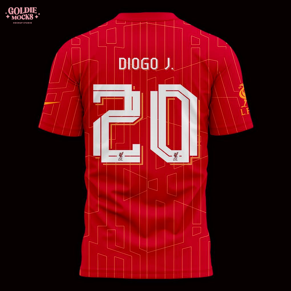 Diogo Jota Forever Bleeding In My Memories T-Shirt Diogo Jota Forever Bleeding In My Memories T-Shirt