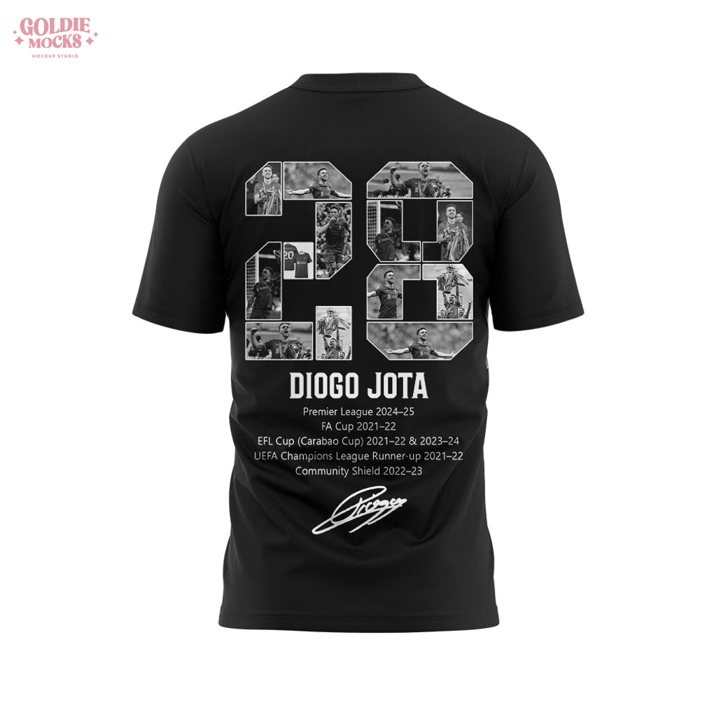 Diogo Jota Thank You For Memories T-Shirt Diogo Jota Thank You For Memories T-Shirt