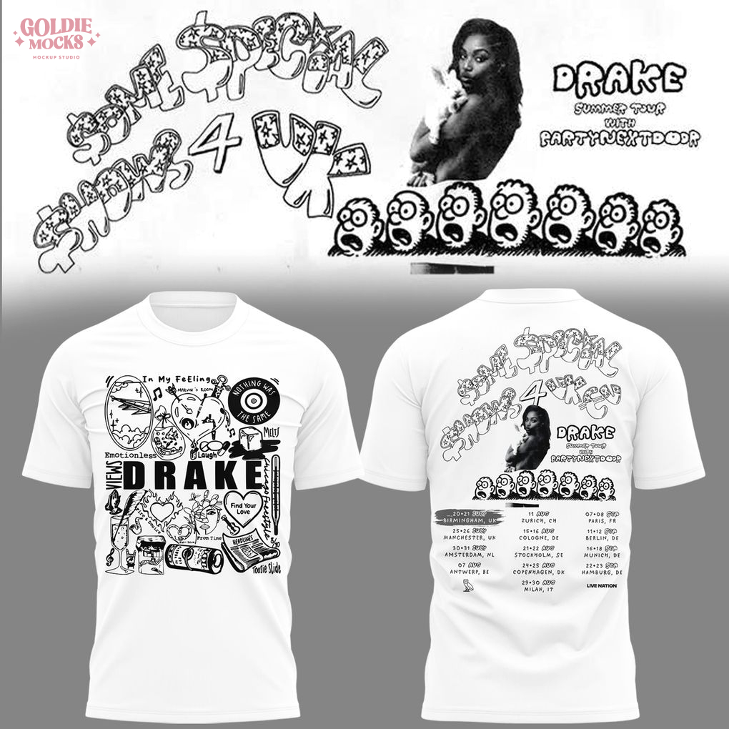 Drake Summer Tour to Birmingham 2025 T-Shirt Drake Summer Tour to Birmingham 2025 T-Shirt