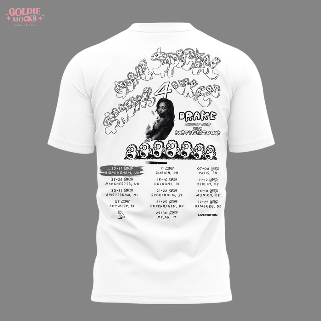 Drake Summer Tour to Birmingham 2025 T-Shirt Drake Summer Tour to Birmingham 2025 T-Shirt