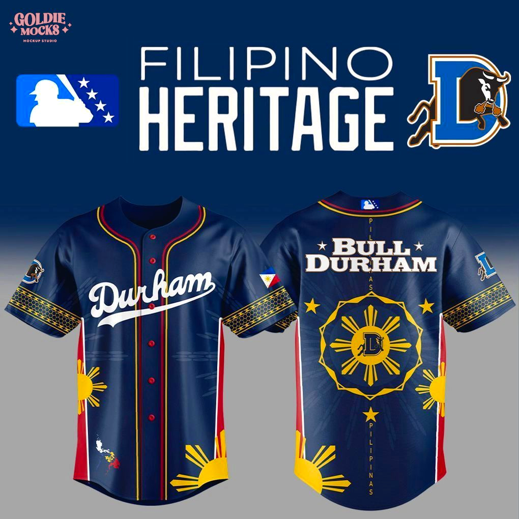 New Durham Bulls Filipino Heritage Night 2025 Limited Jersey New Durham Bulls Filipino Heritage Night 2025 Limited Jersey